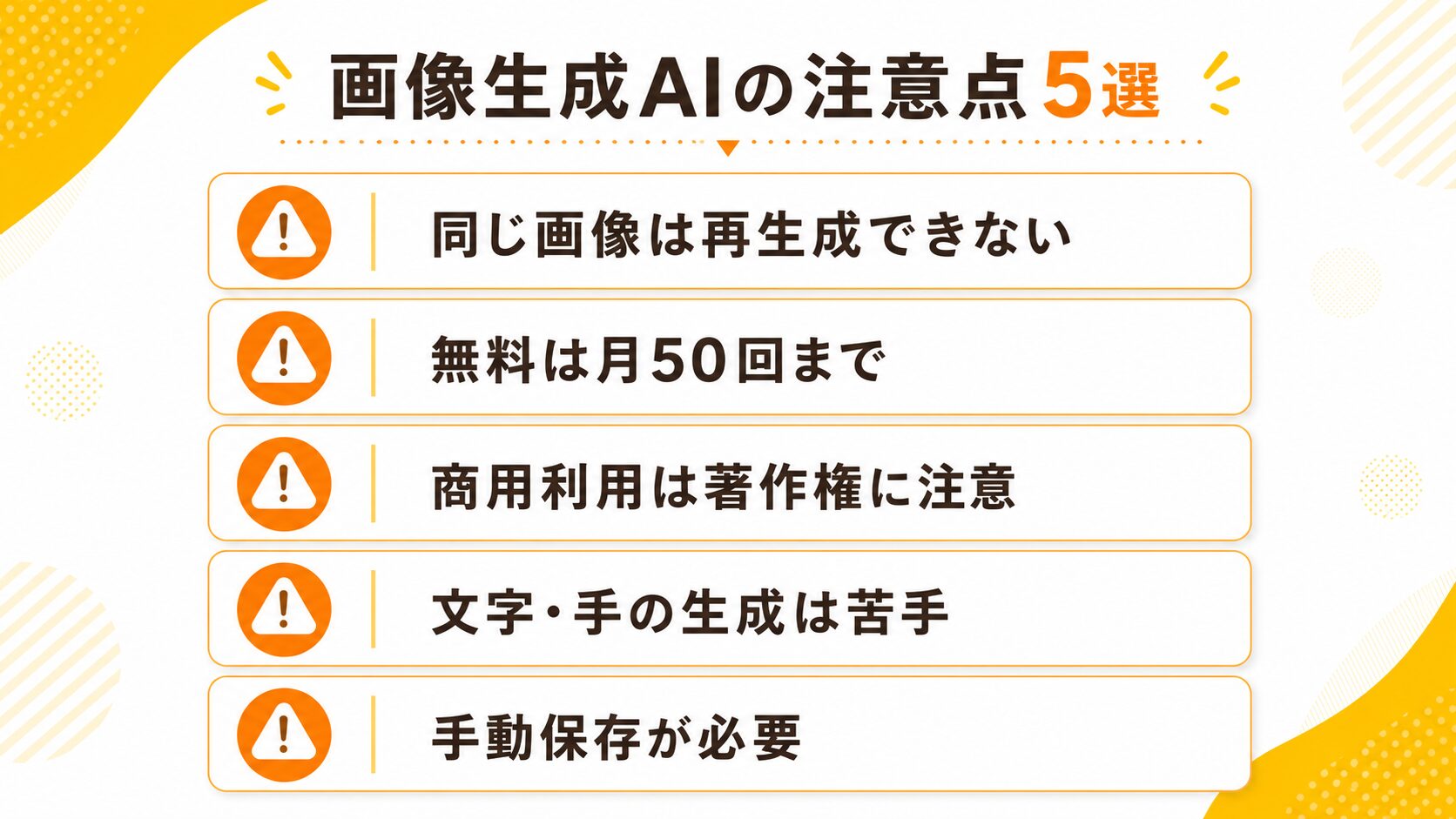 Canva 生成AIを使う前に必ず確認する注意点5つ