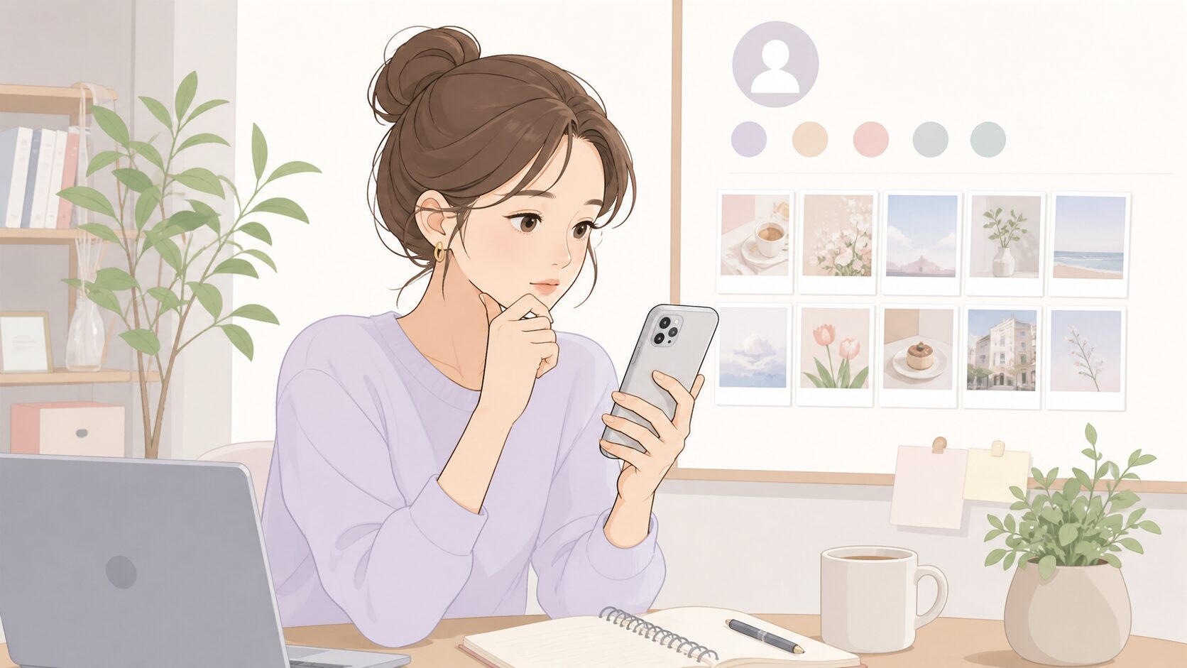 アカウント設計のズレがインスタを迷わせている