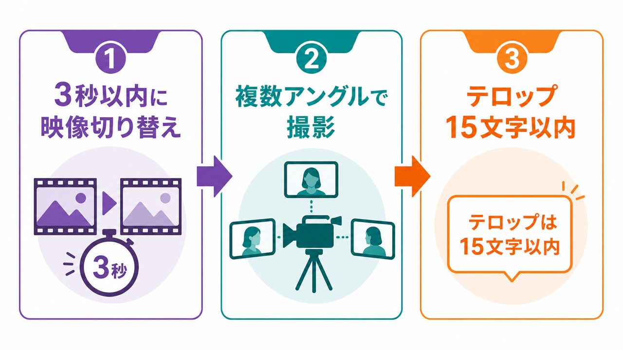 テンポの悪さで見られなくなる編集の落とし穴