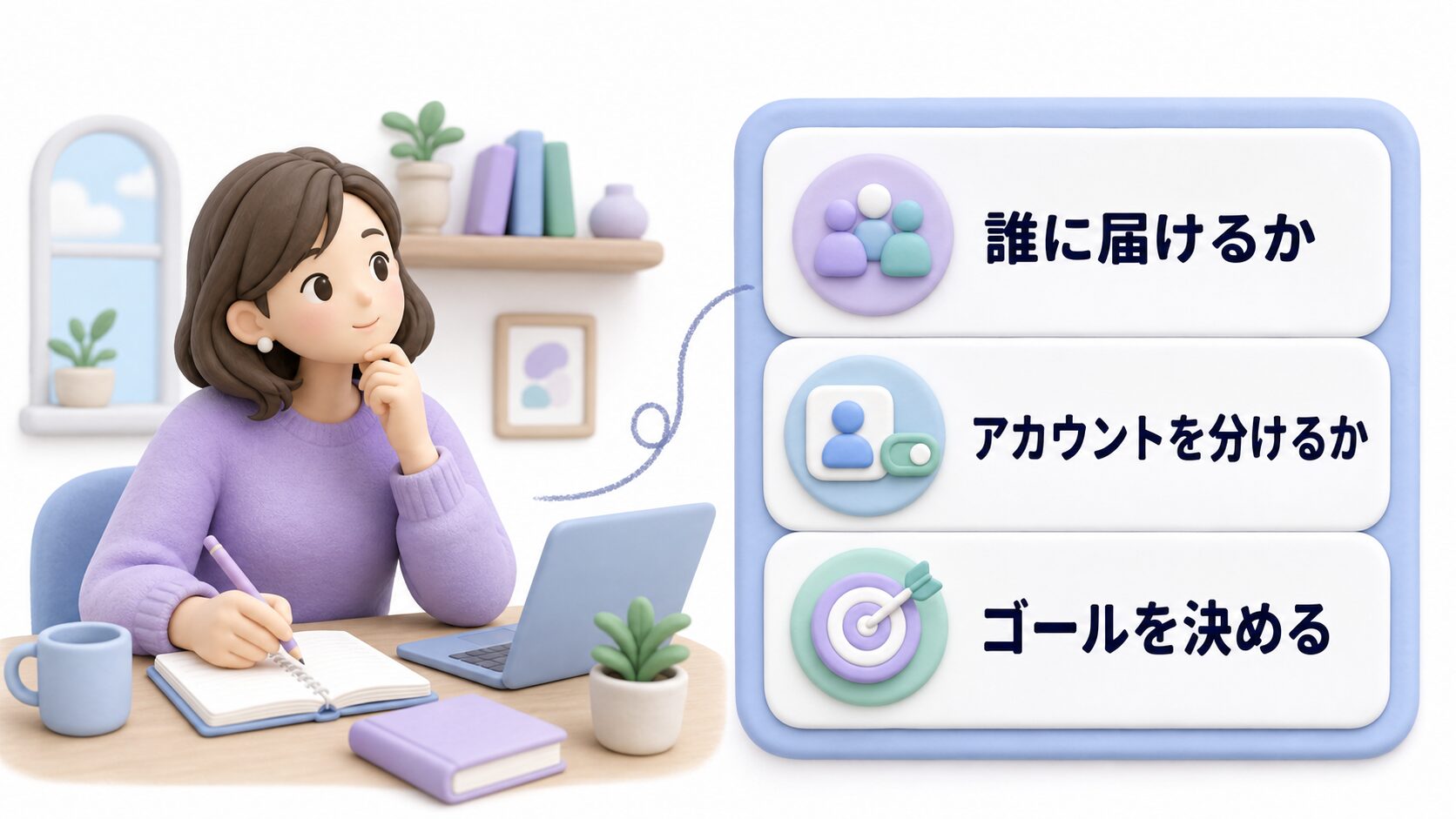 インスタを始める前に決めておきたい3つのこと