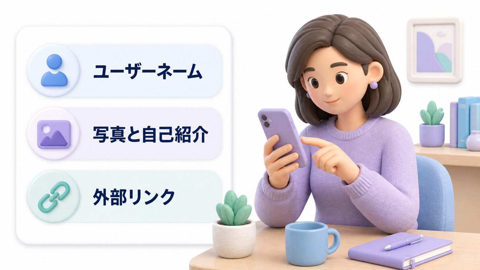 プロフィールを整える基本設定