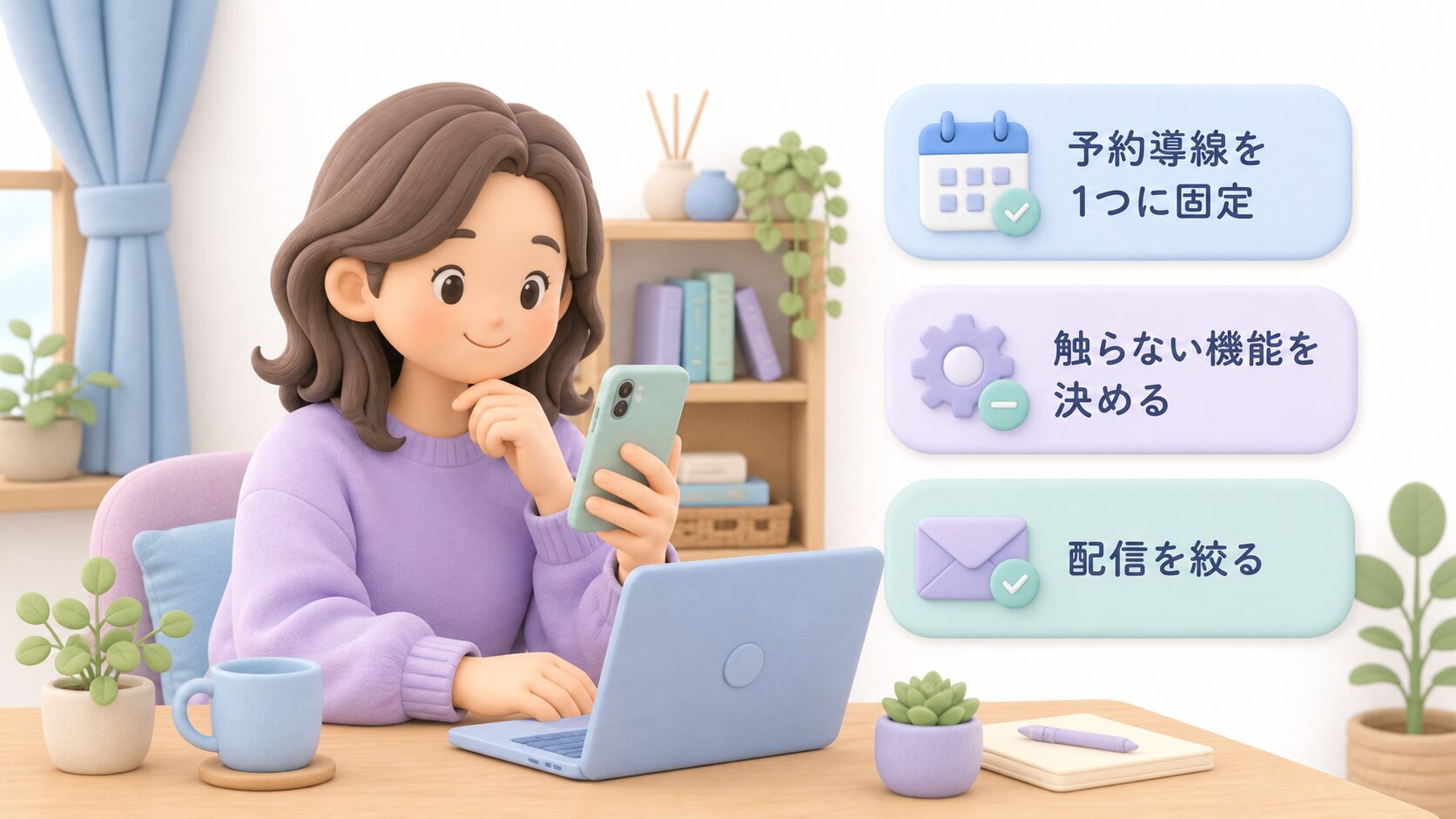 在宅講師・副業ママが公式LINEを「難しくなく」使うためにやった工夫