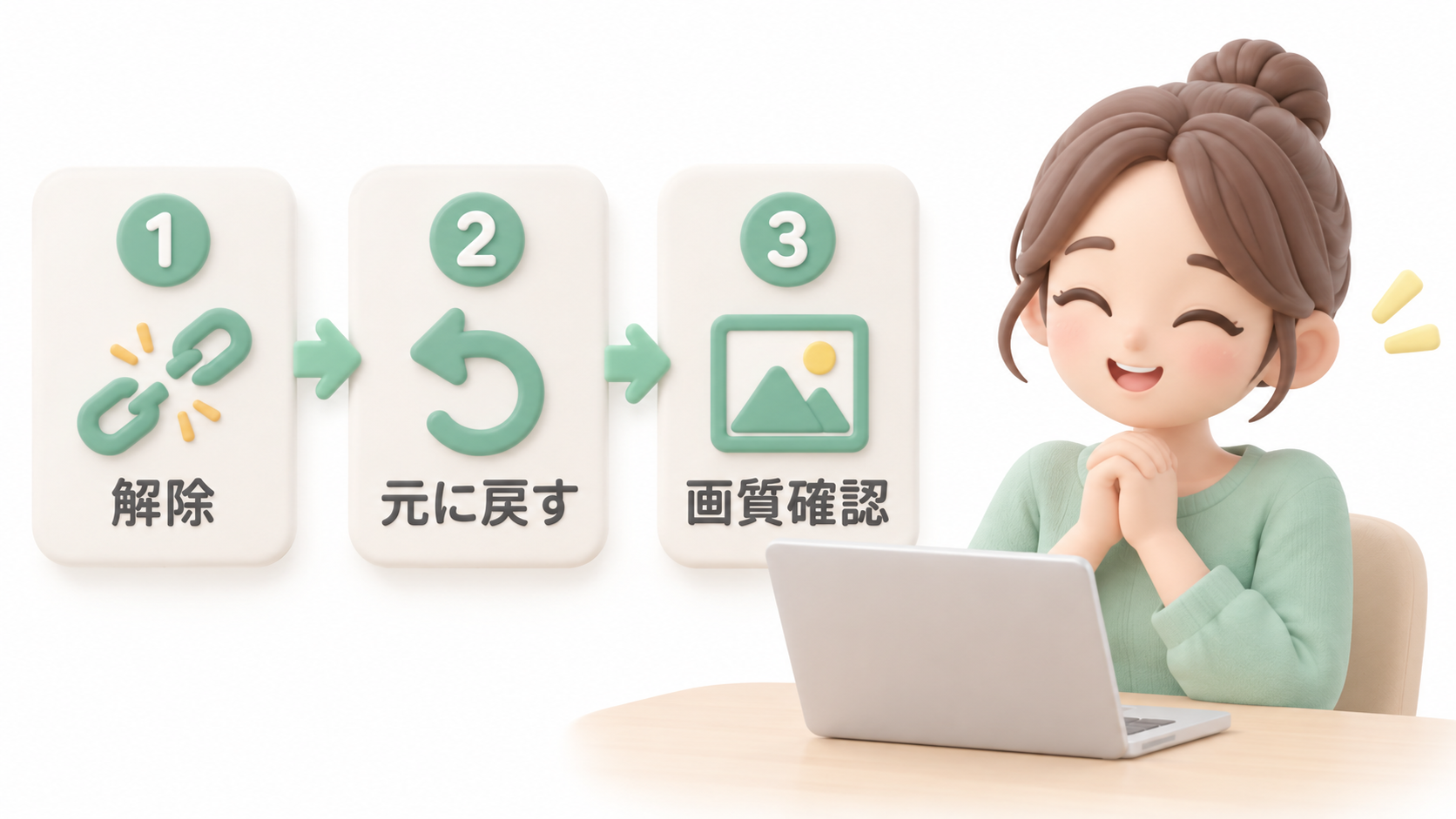 背景を外す・削除して元に戻す方法