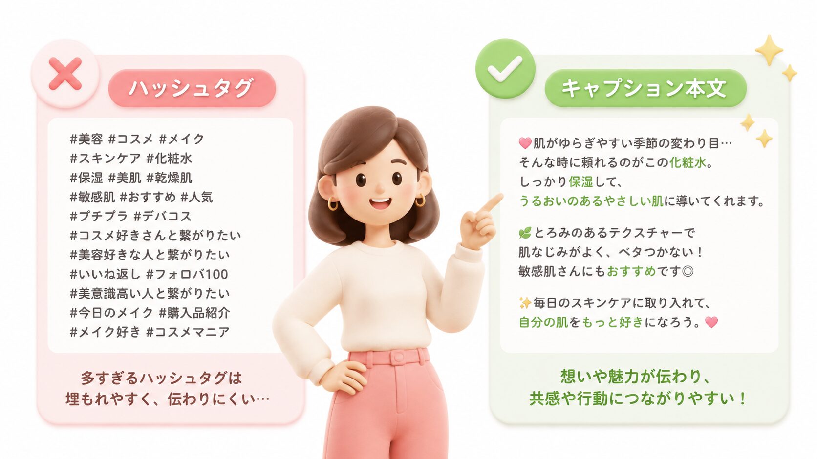 ハッシュタグが不要な理由
