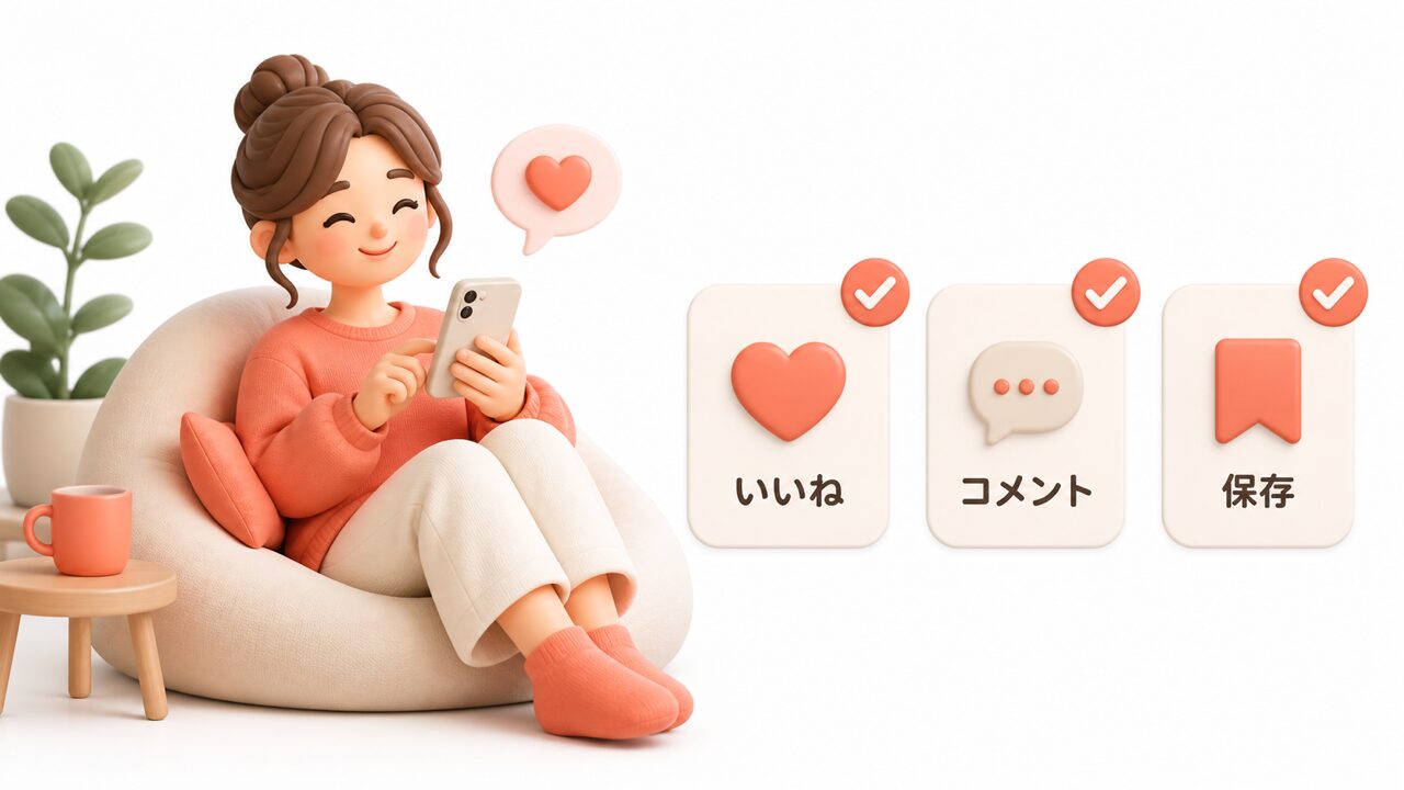 編集してもいいね・コメント・保存数が消えないと分かって気が楽になった話